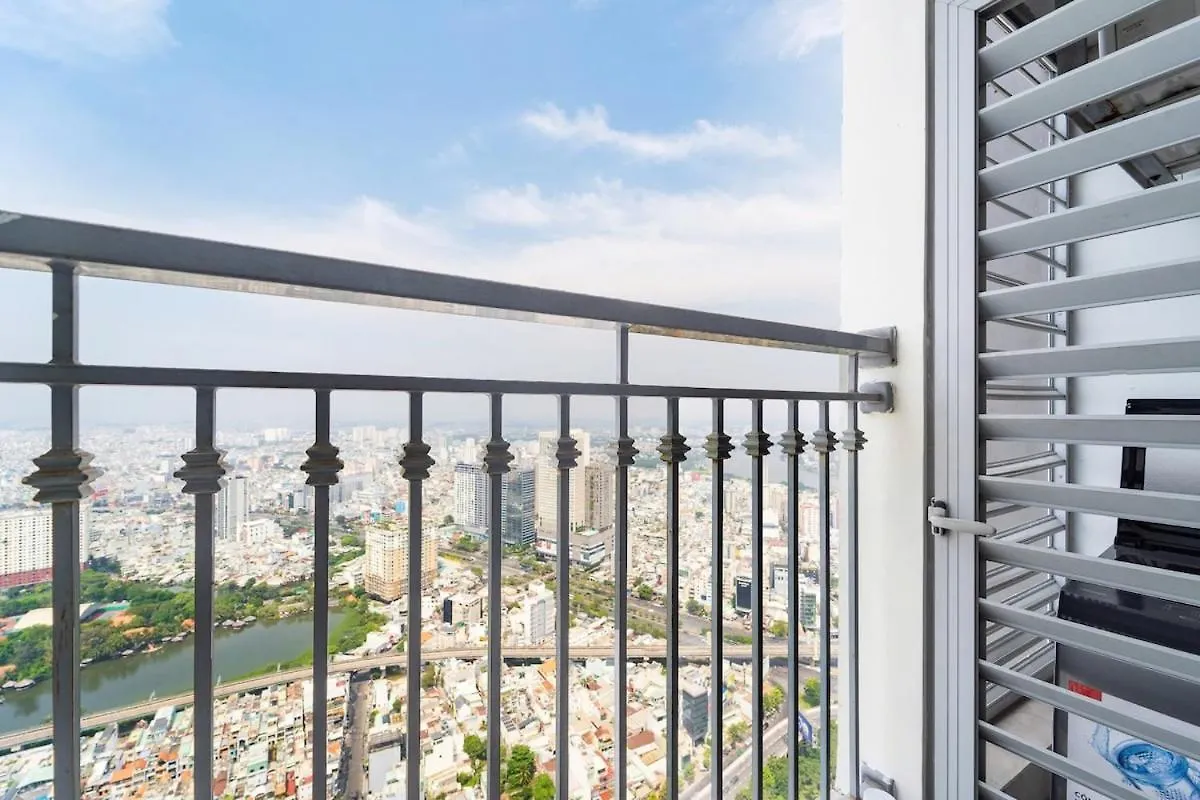 Apartment Landmarkplus Vinhomes Cityview Highfloor Bathtub Ho Chi Minh City Vietnam