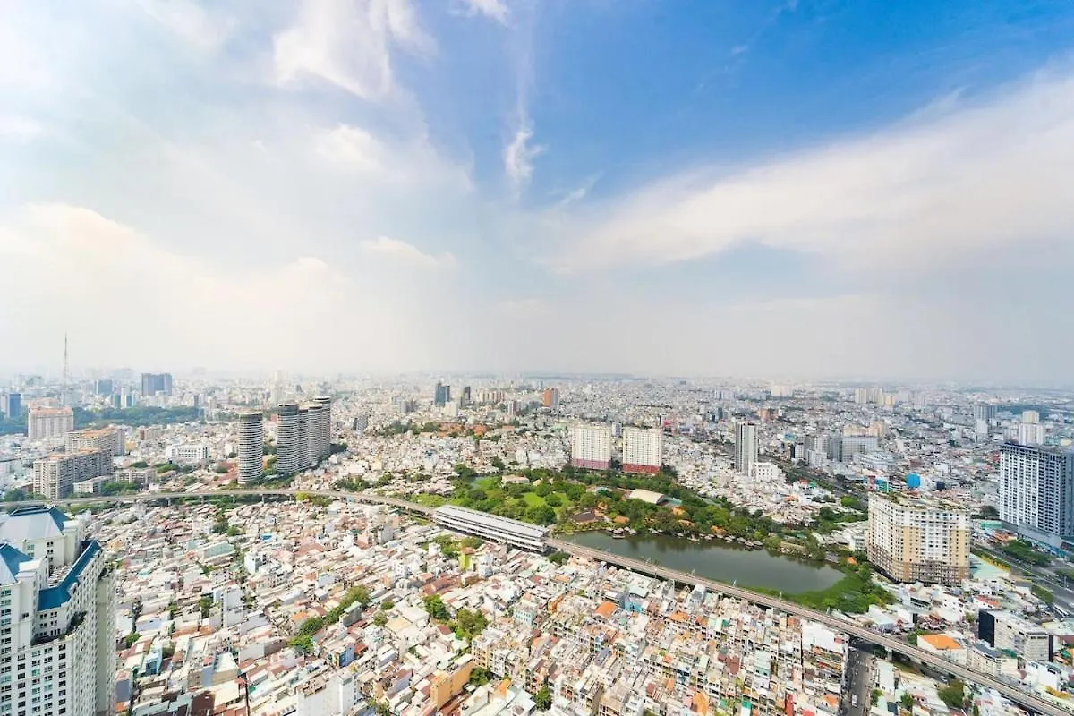 Apartment Landmarkplus Vinhomes Cityview Highfloor Bathtub Ho Chi Minh City Vietnam